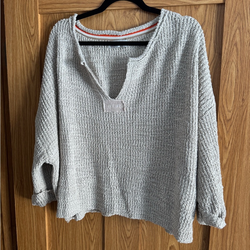 Gray Knit Sweater
